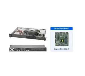 *NEW* SuperMicro SYS-5019S-L 1U Server with X11SSL-F Motherboard