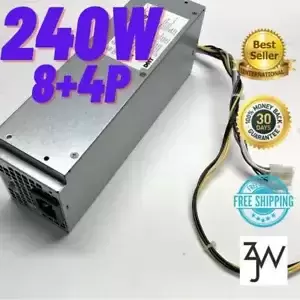 NEW SFF Power Supply THRJK DHVJN for DELL 3040 5040 7040 Inspiron 3650 3656 240W