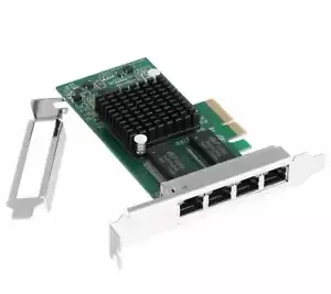 Intel I350-T4 PCI-Express PCI-E Four RJ45 Gigabit Ports Server Adapter NIC