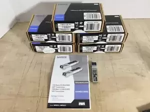 Lot of 5 New Cisco Linksys MFEFX1 Mini-GBIC SFP Transceiver