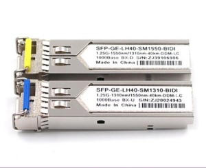 BIDI 1.25G-1550NM/1310NM-40KM-DDM-LC COMPATIBLE CISCO 1PAIR TRANSCEIVER MODULE 1