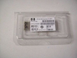 HP 8Gb Shortwave B-series Fibre Channel FP+ Transceiver  AJ716A