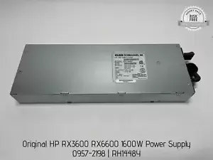 Original HP RX3600 RX6600 1600W Power Supply, 0957-2198, RH1448Y