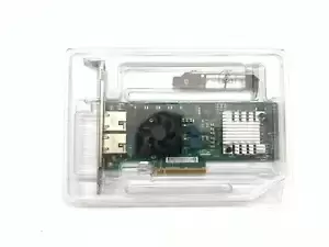 INTEL X520-T2 10GB DUAL PORT ETHERNET SERVER ADAPTER DELL JM42W Both brackets