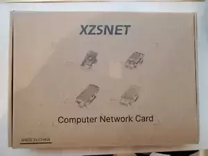 XZSNET Intel 540-T1 PCIe x8 Single 10G Copper Server NIC Network Card