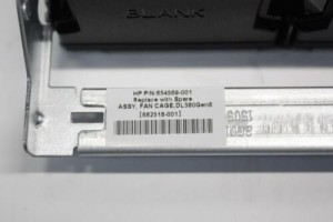 654569-001 HP ProLiant DL380p Gen8 Fan Cage 662518-001