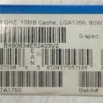 Intel BX80634E52403V2 SR1AL Xeon Processor E5-2403 v2 10M Cache, 1.80 GHz NEW
