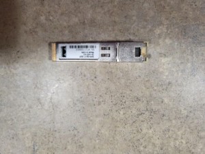 CISCO SFP-GE-T 1G SFP COPPER RJ45 100M EXT TRANSCEIVER 30-1421-01 FBT-6