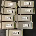 Lot of 9 CISCO X2-10GB-LX4 LX4 X2 Transceiver Module 10-2154-03