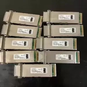 Lot of 9 CISCO X2-10GB-LX4 LX4 X2 Transceiver Module 10-2154-03