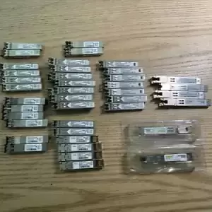 Lot of mix 47 Cisco DS-SFP-FC4G-SW SFP Fiber Transceiver 850nm 10-2195-01 READ