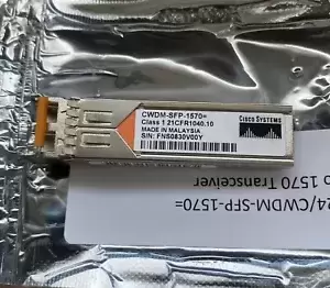 New Genuine Cisco CWDM-SFP-1570 Gigabit Ethernet Transceiver Module
