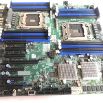 1pc used  Supermicro X9DRH-IF dual server mainboard