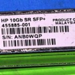 455885-001 HP 10Gb SR SFP+ 10GBASE-SR 10Gigabit Ethernet Transceiver 456096-001