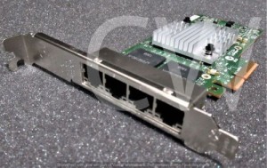 593743-001 HP Quad-Ports Gigabit Ethernet PCI-E 2.0 x4 Server Network Adapter