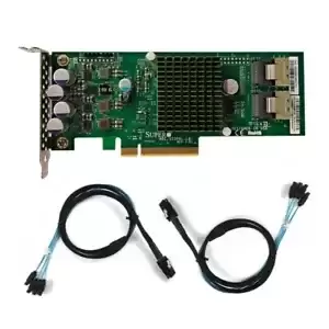 AOC-S2308L-L8i RAID Controller Card SAS2308 for Supermicro LSI + SFF8087 Cables