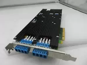 Silicom PE310G4BPI9-LR-SD-G Quad Port Fiber LR 10GB PCI-e Bypass Server Adapter