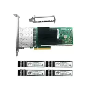 Intel 10Gbps PCI-e(3.0) x8 X710-DA4 Ethernet Server Adapter & Intel 850nm Module
