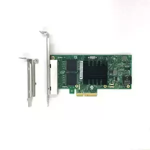 NEW Intel I350-T4V2 i350-T4 PCIe x4 Ethernet Adapter NIC Network Quad Ports Card