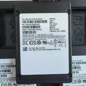 1.92TB PM1653 1920GB SSD SAMSUNG SAS MZ1LG1T9HCJR-00A07 GXG3 MZ-1LG1T90 24G