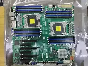 SuperMicro X10DRI Server Motherboard Intel C612 LGA2011-V3 DDR4 ECC with a I/O