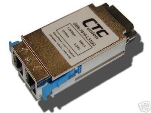 GBIC module transceiver multimode 1000Base SX 850nm 550m reach OM3 Cisco ready
