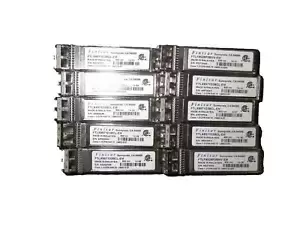 Finisar FTLX8571D3BCL-EM, 10GBASE-SR SFP+, Fiber Optic Transceiver LOT OF 10