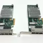2x Lot - HP HSTNS-BN50 PCI Express Quad Port Gigabit Server Adapter