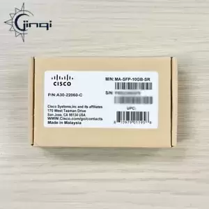 CISCO MA-SFP-10GB-SR 10GBASE-SR SFP+, 850nm, 300m, LC, MMF