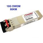 80km 10GBase-DWDM SFP+ Transceiver for Cisco Catalyst 2960-X (WS-C2960X-48FPD-L)
