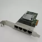 HP NC365T Quad Port Ethernet Server Adapter High Profile P/N: 593743-001 Tested