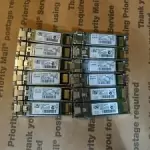Lot of 12 Cisco DS-SFP-FC8G-SW Transceiver Modules
