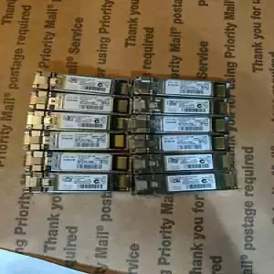 Lot of 12 Cisco DS-SFP-FC8G-SW Transceiver Modules
