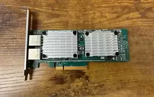 HP 10Gb 2 Port Ethernet RJ-45 530T Network Server Adapter Card PCIe High Profile