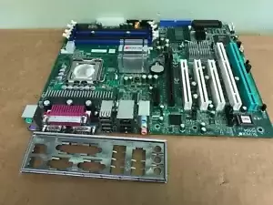 Supermicro PDSG4 rev 1.1 SCSI CTRL built-in Server Board w/ CPU + IO  Plate
