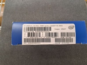 New, Intel, BX80644E52620V3S R207, CPU Processor Xeon Haswell SR207 6 CORE 2.40