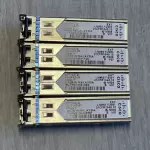Lot of 4  Cisco SFP-GE-S Gbic 1000BASE-SX 1GE SFP Transceiver Module #M37-24