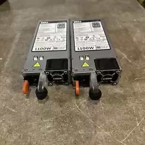 LOT OF 2 Dell 0YT39Y / 0GYH9V  1100W AC Server P/S 80+  PowerEdge R820/720/620