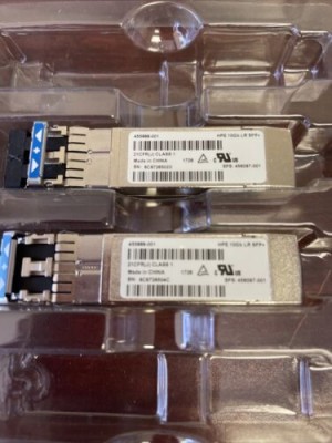 HP 455886-B21 455888-001 456097-001 10Gbps SFP+ LR 1310nm TRANSCEIVER SPS-SFP+