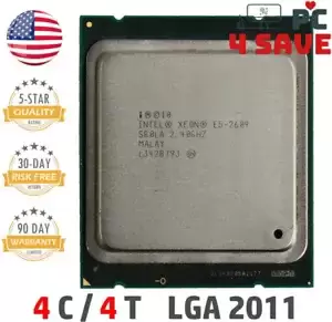 Intel Xeon E5-2609 SR0LA 2.4GHz 10MB Quad Core LGA 2011 Server Processor CPU 80W