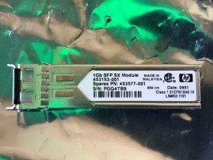 453153-001 HP 453151-B21 453577-001 HP 1Gb SX SFP TRANSCEIVER USED
