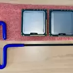 Matched Pair Intel Xeon E5620 2.4Ghz Processors for Mac Pro 5,1 + 3mm Allen Key