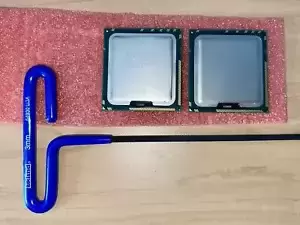 Matched Pair Intel Xeon E5620 2.4Ghz Processors for Mac Pro 5,1 + 3mm Allen Key