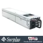 2x Supermicro PWS-606P-1R 600W 80+ Platinum Server Power Supply 1U Redundant PSU
