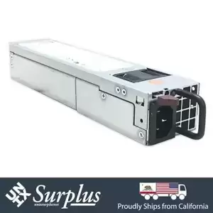 2x Supermicro PWS-606P-1R 600W 80+ Platinum Server Power Supply 1U Redundant PSU