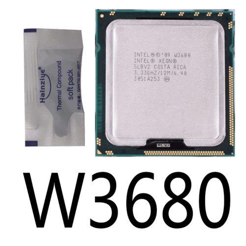 Intel Xeon W3680 3.33GHz 12M Cache Six Core LGA1366 CPU Processor