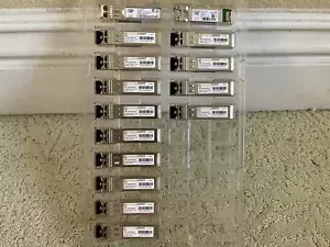 Cisco SFP-10G-SR 10GBase-SR 10G SFP+ Transceiver multimode SFP 850nm 15 Units