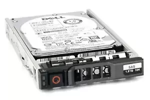 VTHDD DELL HARD DRIVE 1.8TB 10K 12G 2.5 SAS 512E