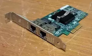 Intel Pro/1000 PT Dual-Port Server Adapter EXPI9402PTBLK Interface Card #566+