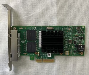 Genuine Intel I350-T4 Quad Port PCI-E x4 Ethernet Server Adapter PN: 00AG522